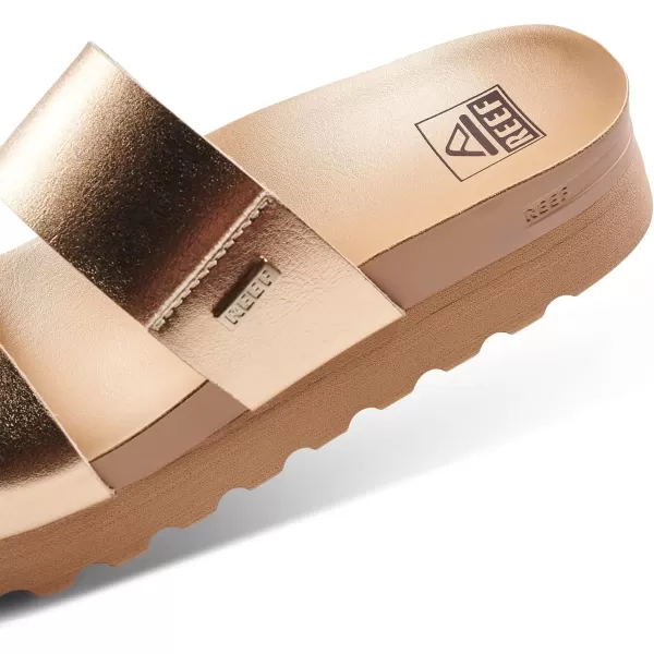 imageREEF Cushion Vista Hi Womens Platform Fashion Sandal Arch Support Ultra Soft Cushion FootbedGolden Hour