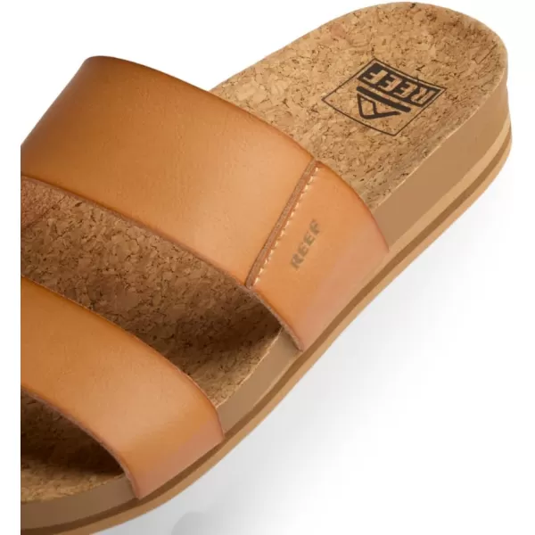 imageREEF Cushion Vista Hi Womens Platform Fashion Sandal Arch Support Ultra Soft Cushion FootbedNatural