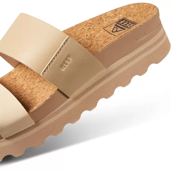 imageREEF Cushion Vista Hi Womens Platform Fashion Sandal Arch Support Ultra Soft Cushion FootbedOasis Duo