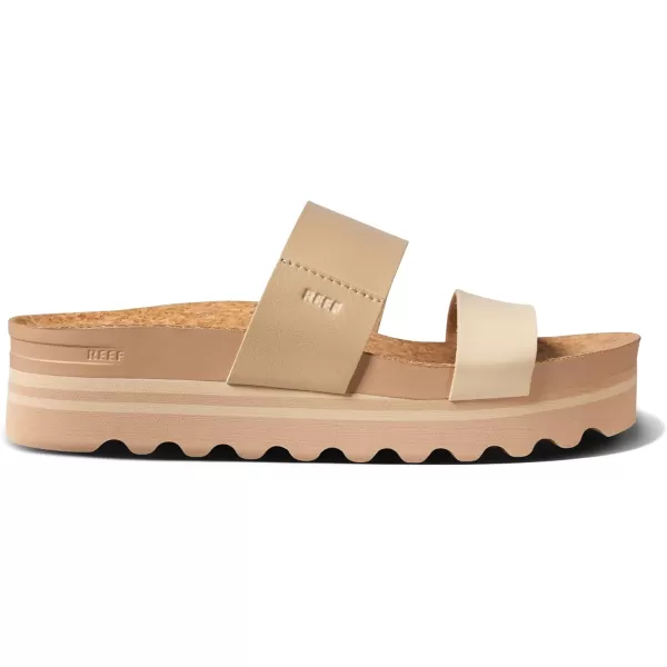 imageREEF Cushion Vista Hi Womens Platform Fashion Sandal Arch Support Ultra Soft Cushion FootbedOasis Duo