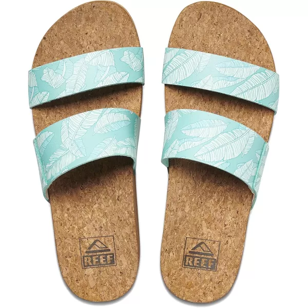 imageREEF Cushion Vista Hi Womens Platform Fashion Sandal Arch Support Ultra Soft Cushion FootbedPalms