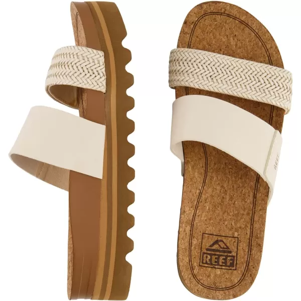 imageREEF Cushion Vista Hi Womens Platform Fashion Sandal Arch Support Ultra Soft Cushion FootbedVintage