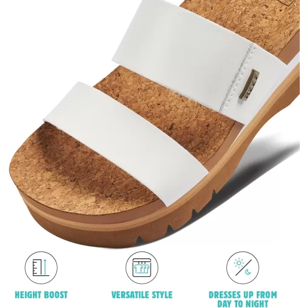 imageREEF Cushion Vista Higher Womens Platform Fashion Sandal Arch Support Ultra Soft Cushion FootbedCloud