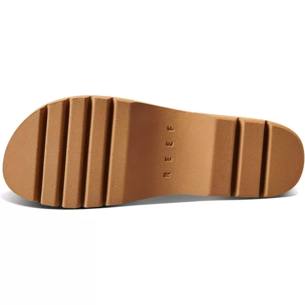 imageREEF Cushion Vista Higher Womens Platform Fashion Sandal Arch Support Ultra Soft Cushion FootbedCognac