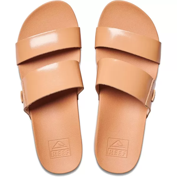 imageREEF Cushion Vista Higher Womens Platform Fashion Sandal Arch Support Ultra Soft Cushion FootbedNatural Patent