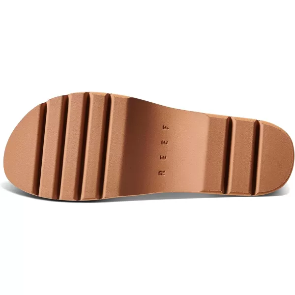 imageREEF Cushion Vista Higher Womens Platform Fashion Sandal Arch Support Ultra Soft Cushion FootbedNatural Patent