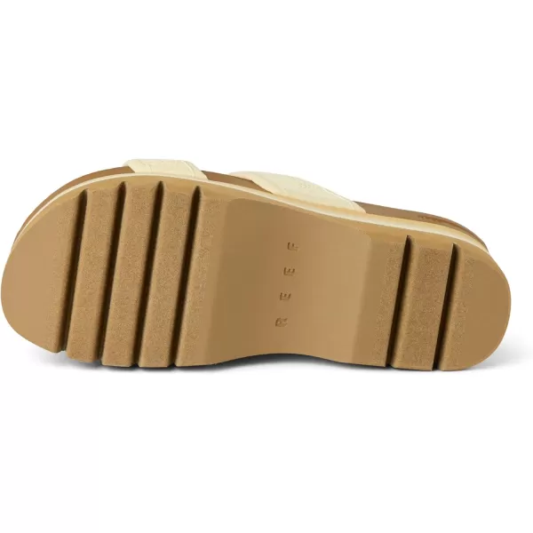 imageREEF Cushion Vista Higher Womens Platform Fashion Sandal Arch Support Ultra Soft Cushion FootbedRaffia