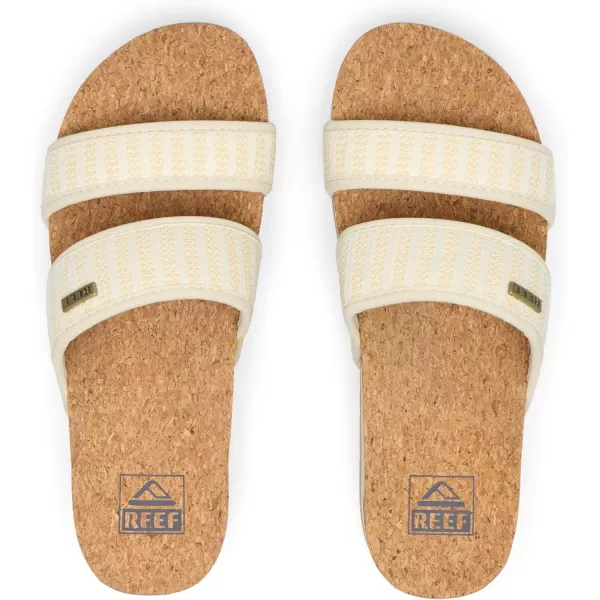 imageREEF Cushion Vista Higher Womens Platform Fashion Sandal Arch Support Ultra Soft Cushion FootbedRaffia