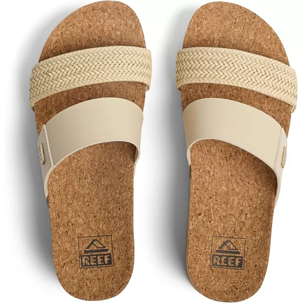imageREEF Cushion Vista Higher Womens Platform Fashion Sandal Arch Support Ultra Soft Cushion FootbedVintage Braid