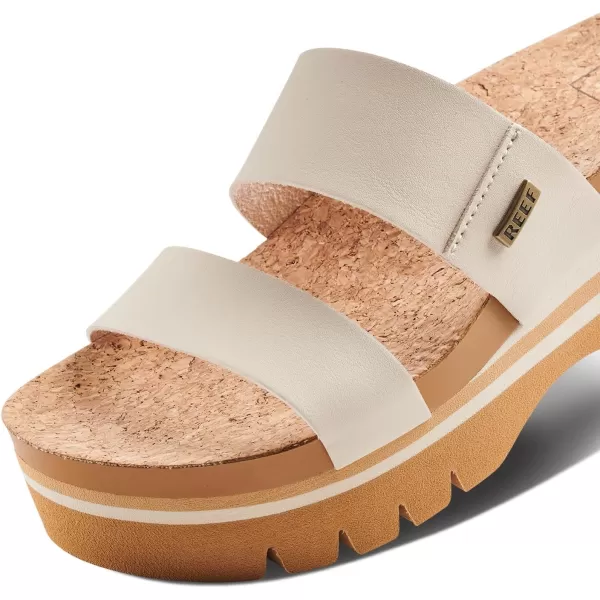 imageREEF Cushion Vista Higher Womens Platform Fashion Sandal Arch Support Ultra Soft Cushion FootbedVintage Tan