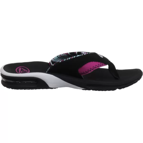 imageREEF Fanning Womens Bottle Opener Flip Flop Arch Support Durable Outsole Water FriendlyBlack Native