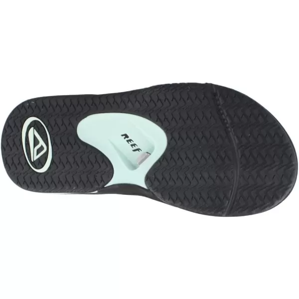 imageREEF Fanning Womens Bottle Opener Flip Flop Arch Support Durable Outsole Water FriendlyBlackMint
