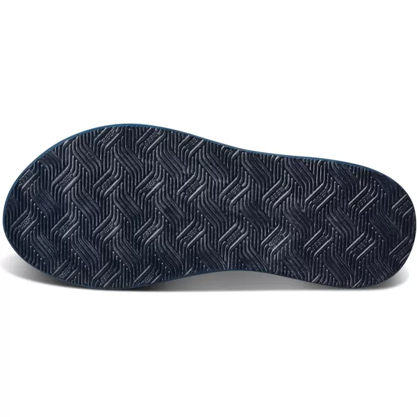 imageREEF Phantom Nias Mens Beach Flip Flop Lightweight ampamp Soft and Supportive Molded FootbedNavy