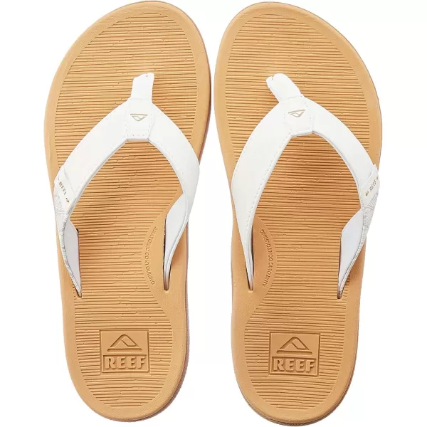 imageREEF Santa Ana Womens Flip Flop Arch Support Water Friendly Non Marking OutsoleCloud