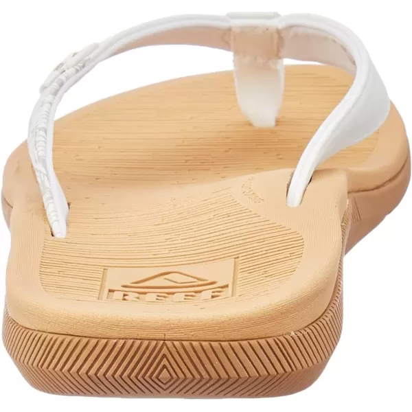 imageREEF Santa Ana Womens Flip Flop Arch Support Water Friendly Non Marking OutsoleCloud