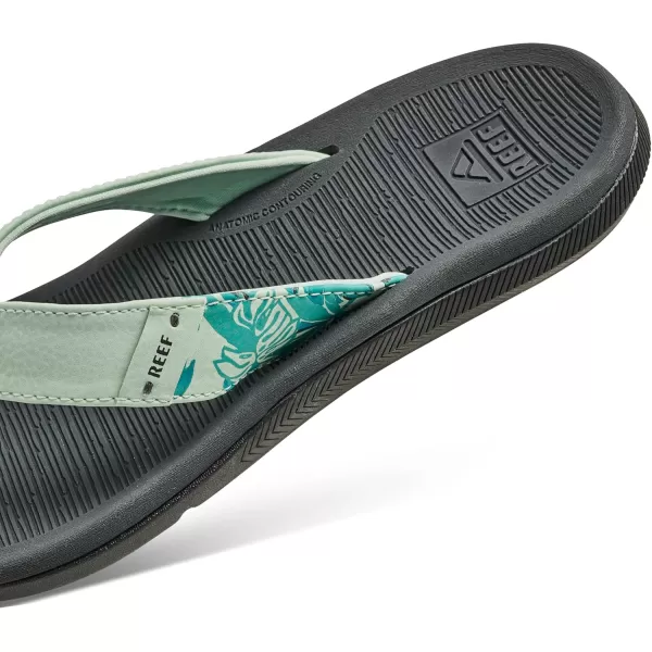 imageREEF Santa Ana Womens Flip Flop Arch Support Water Friendly Non Marking OutsoleMint