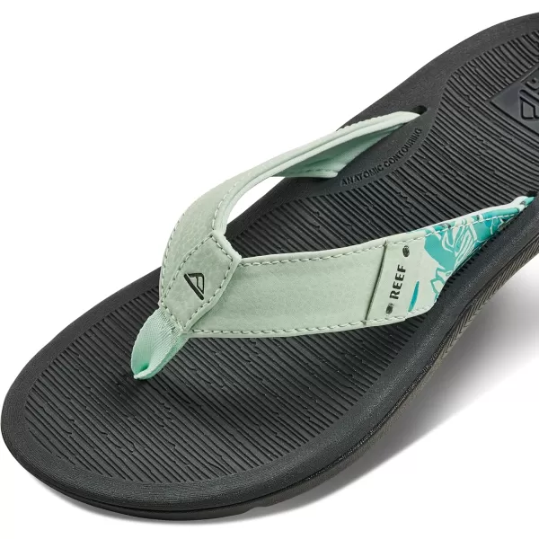imageREEF Santa Ana Womens Flip Flop Arch Support Water Friendly Non Marking OutsoleMint