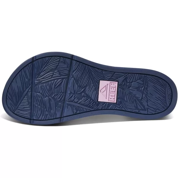 imageREEF Santa Ana Womens Flip Flop Arch Support Water Friendly Non Marking OutsolePeacoat