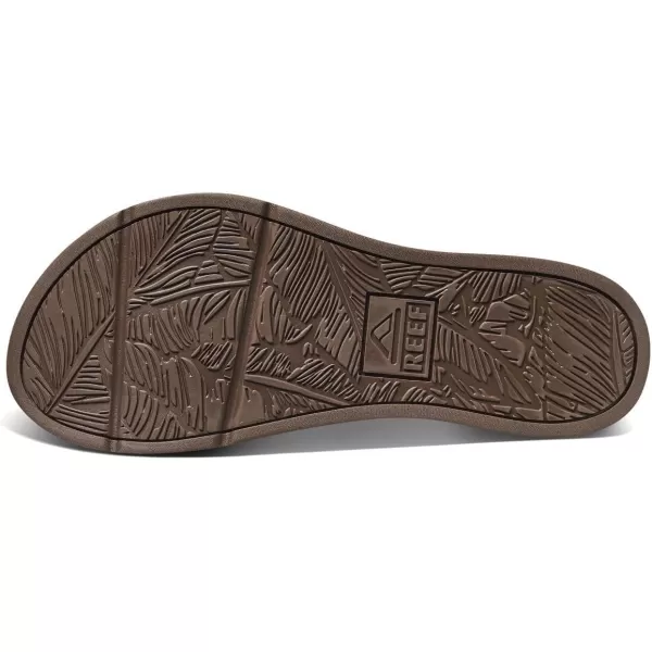imageREEF Santa Ana Womens Flip Flop Arch Support Water Friendly Non Marking OutsolePoppy Coral