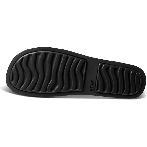 imageREEF Water Vista Slide Womens Platform Slide Water Friendly Arch SupportBlack