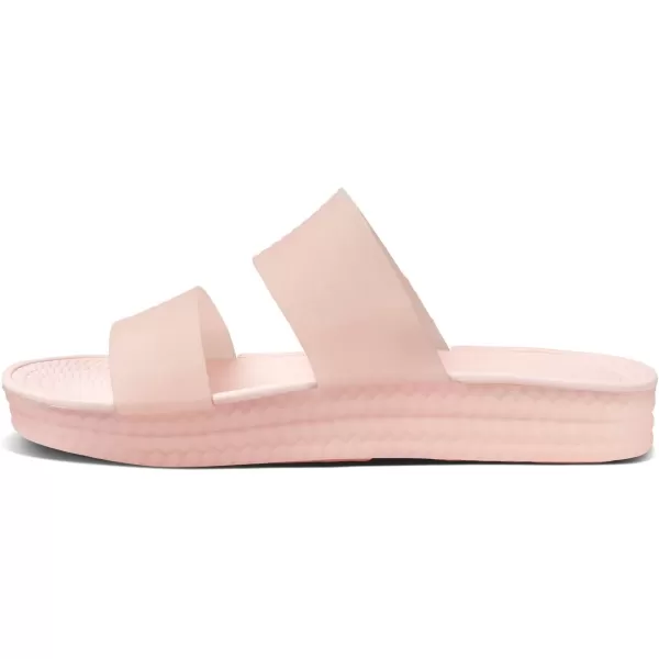 imageREEF Water Vista Slide Womens Platform Slide Water Friendly Arch SupportBlush