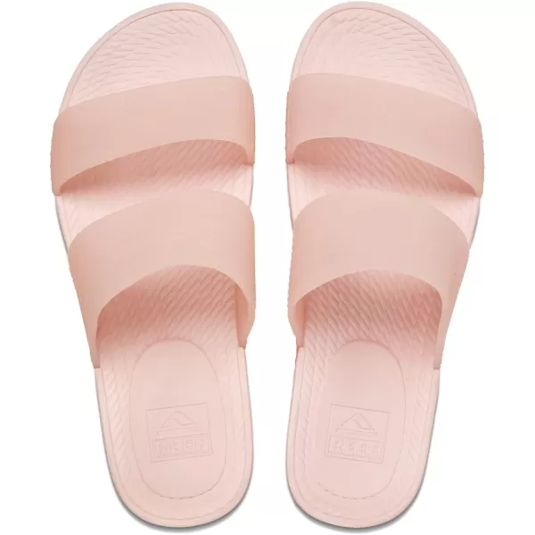 imageREEF Water Vista Slide Womens Platform Slide Water Friendly Arch SupportBlush