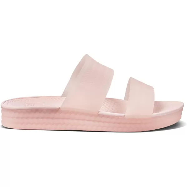imageREEF Water Vista Slide Womens Platform Slide Water Friendly Arch SupportBlush