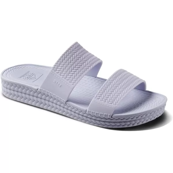 imageREEF Water Vista Slide Womens Platform Slide Water Friendly Arch SupportCrystal