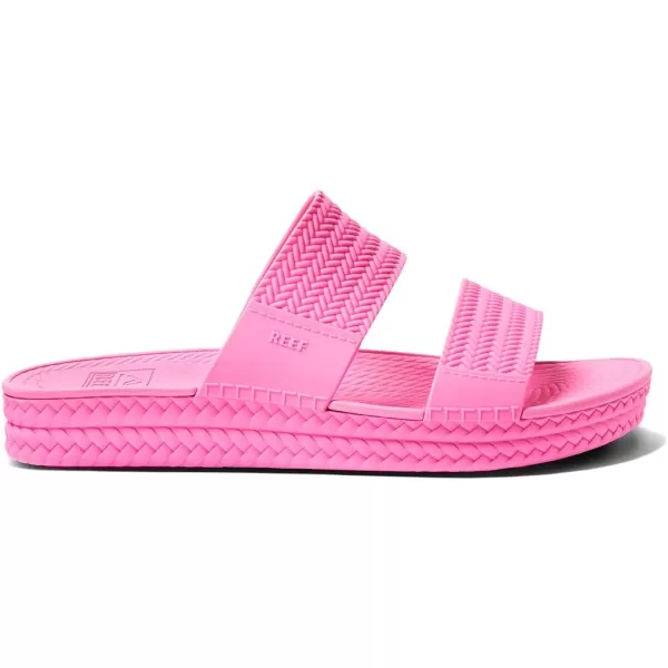 imageREEF Water Vista Slide Womens Platform Slide Water Friendly Arch SupportMalibu