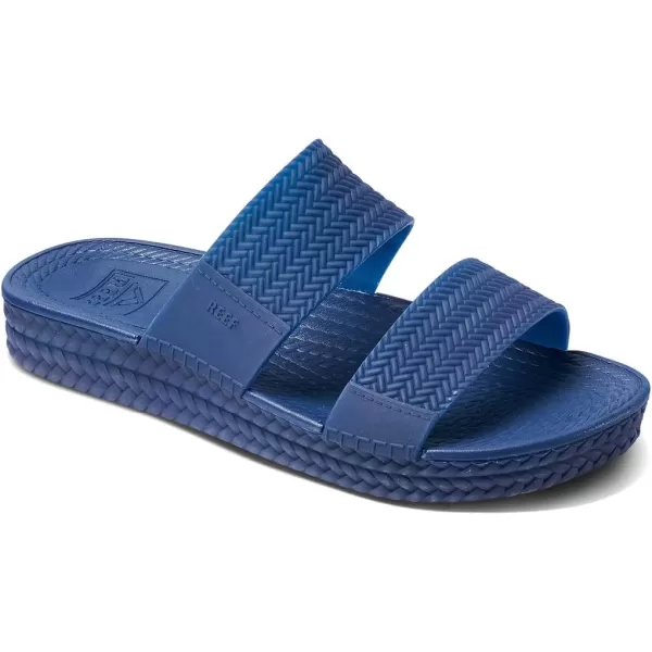 imageREEF Water Vista Slide Womens Platform Slide Water Friendly Arch SupportPeacoat