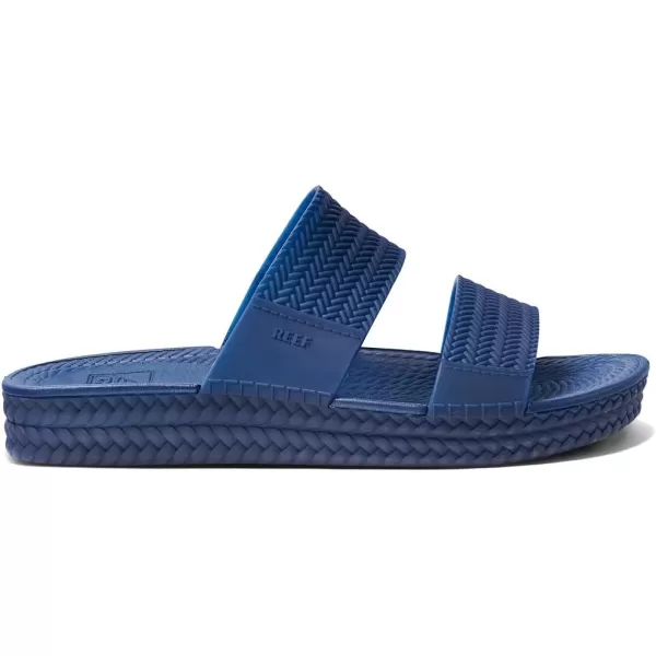imageREEF Water Vista Slide Womens Platform Slide Water Friendly Arch SupportPeacoat