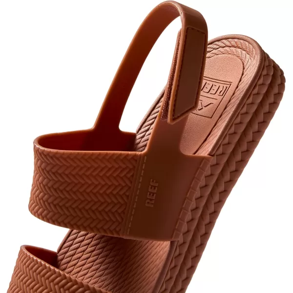 imageREEF Water Vista Womens Platform Sandal Water Friendly Adjustable Velcro StrapAdobe