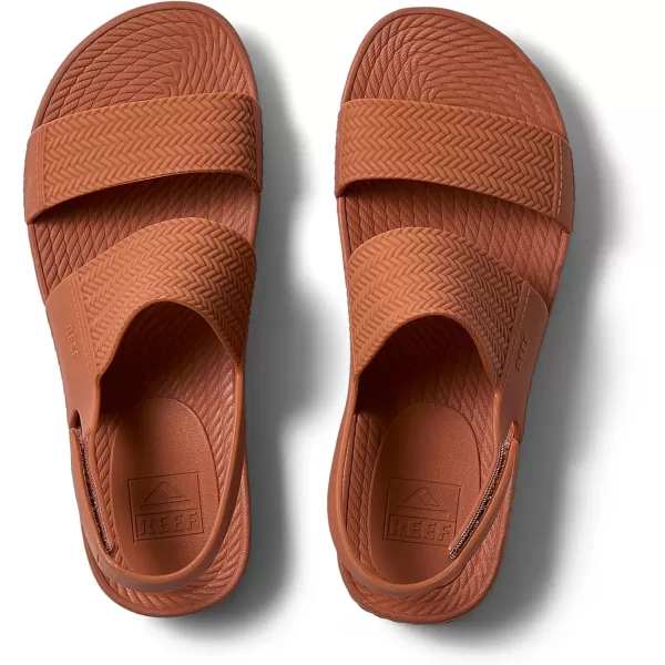 imageREEF Water Vista Womens Platform Sandal Water Friendly Adjustable Velcro StrapAdobe