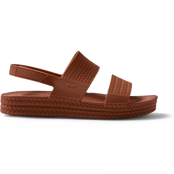 imageREEF Water Vista Womens Platform Sandal Water Friendly Adjustable Velcro StrapAdobe