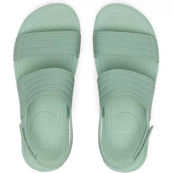 imageREEF Water Vista Womens Platform Sandal Water Friendly Adjustable Velcro StrapFrosty