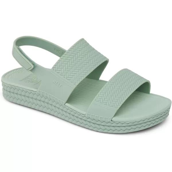 imageREEF Water Vista Womens Platform Sandal Water Friendly Adjustable Velcro StrapFrosty