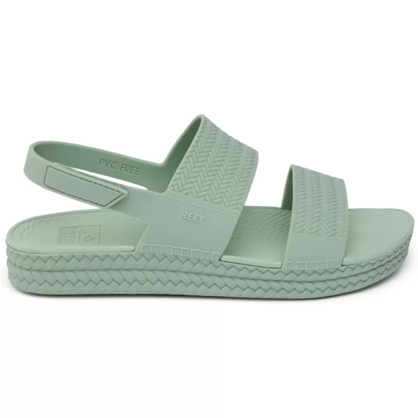 imageREEF Water Vista Womens Platform Sandal Water Friendly Adjustable Velcro StrapFrosty