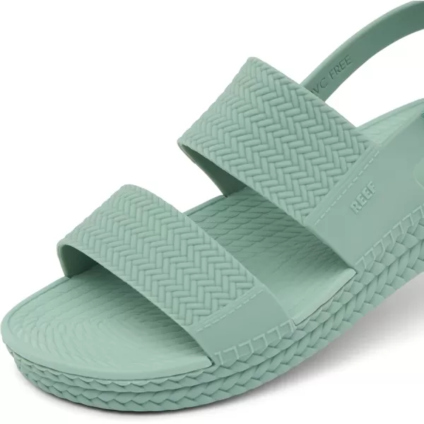 imageREEF Water Vista Womens Platform Sandal Water Friendly Adjustable Velcro StrapFrosty