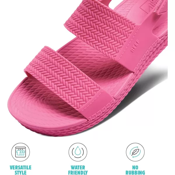 imageREEF Water Vista Womens Platform Sandal Water Friendly Adjustable Velcro StrapMalibu