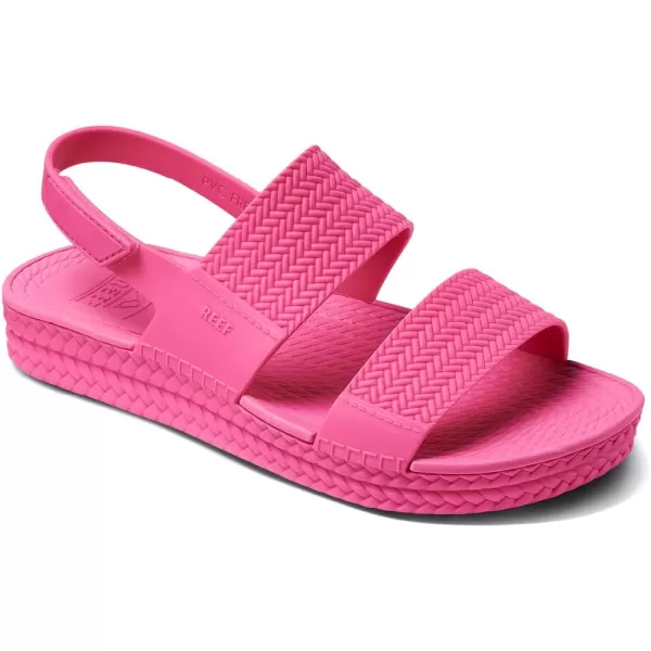 imageREEF Water Vista Womens Platform Sandal Water Friendly Adjustable Velcro StrapMalibu