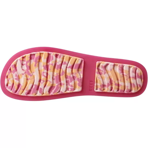 imageREEF Water Vista Womens Platform Sandal Water Friendly Adjustable Velcro StrapMarbled Pink