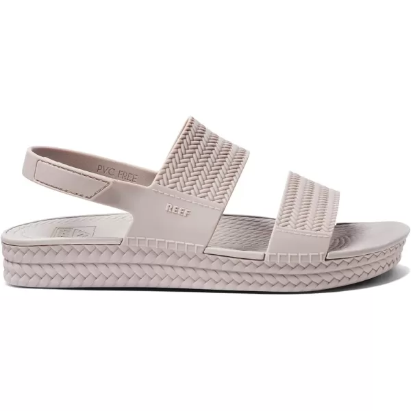 imageREEF Water Vista Womens Platform Sandal Water Friendly Adjustable Velcro StrapMushroom