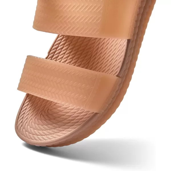 imageREEF Water Vista Womens Platform Sandal Water Friendly Adjustable Velcro StrapTinted Sand