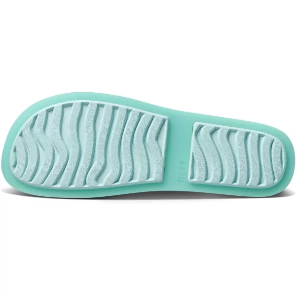 imageREEF Water Vista Womens Platform Sandal Water Friendly Adjustable Velcro StrapTinted Sea