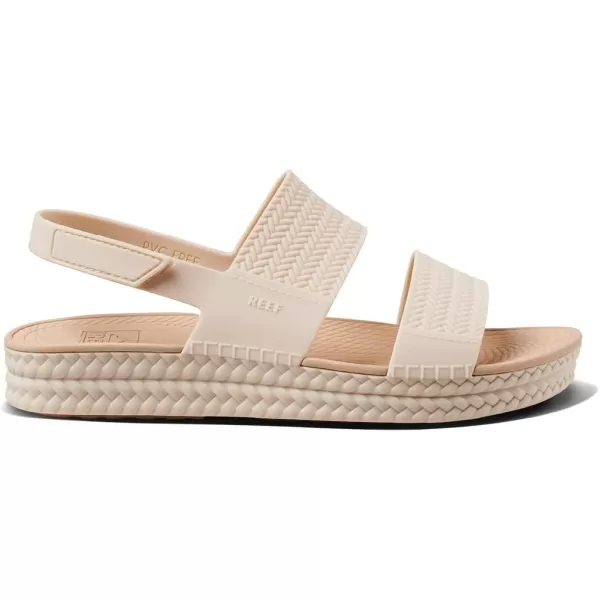 imageREEF Water Vista Womens Platform Sandal Water Friendly Adjustable Velcro StrapVintage Oasis