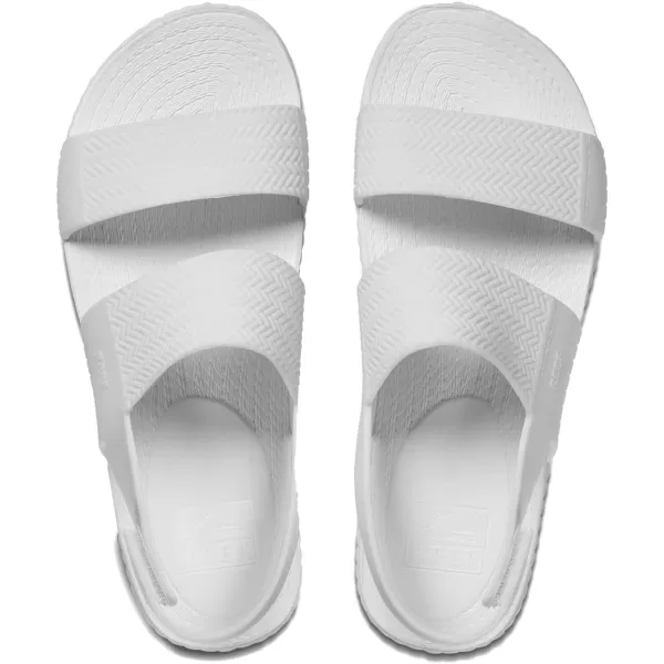 imageREEF Water Vista Womens Platform Sandal Water Friendly Adjustable Velcro StrapWhite