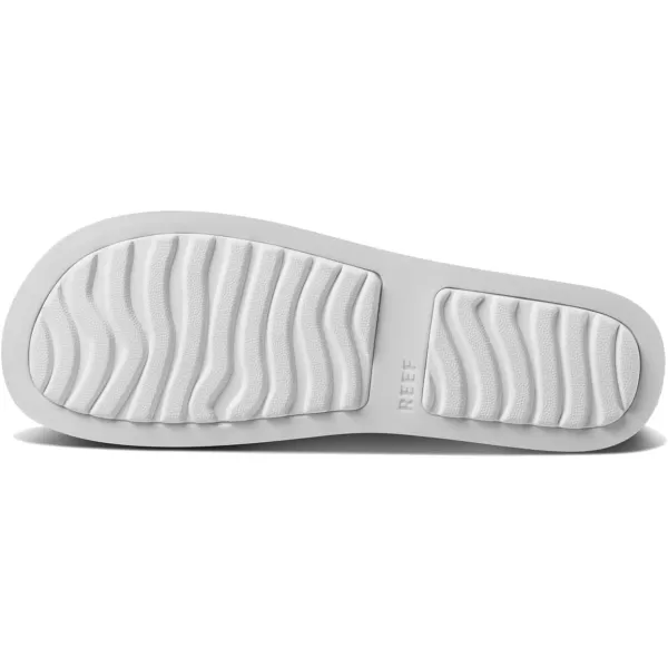 imageREEF Water Vista Womens Platform Sandal Water Friendly Adjustable Velcro StrapWhite