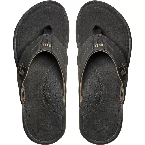 imageReef Mens Pacific SandalBlackBrown