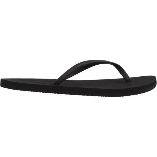 imageREEF Bliss Nights Womens Flip Flop Super Lightweight and Soft Footbed Thin Strap Beach SandalBlack