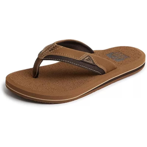 imageREEF Cushion Dawn Mens Flip Flop Instant Comfort Ultra Soft FootbedBronze